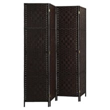 4 Panel Shyla Pine Wood Room Divider
